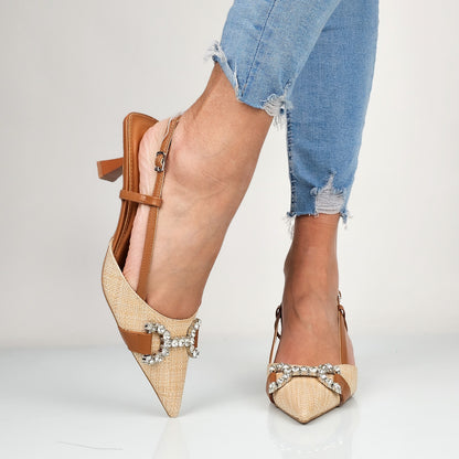 Svetlana - Decollette Slingback