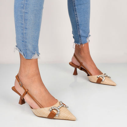 Svetlana - Decollette Slingback