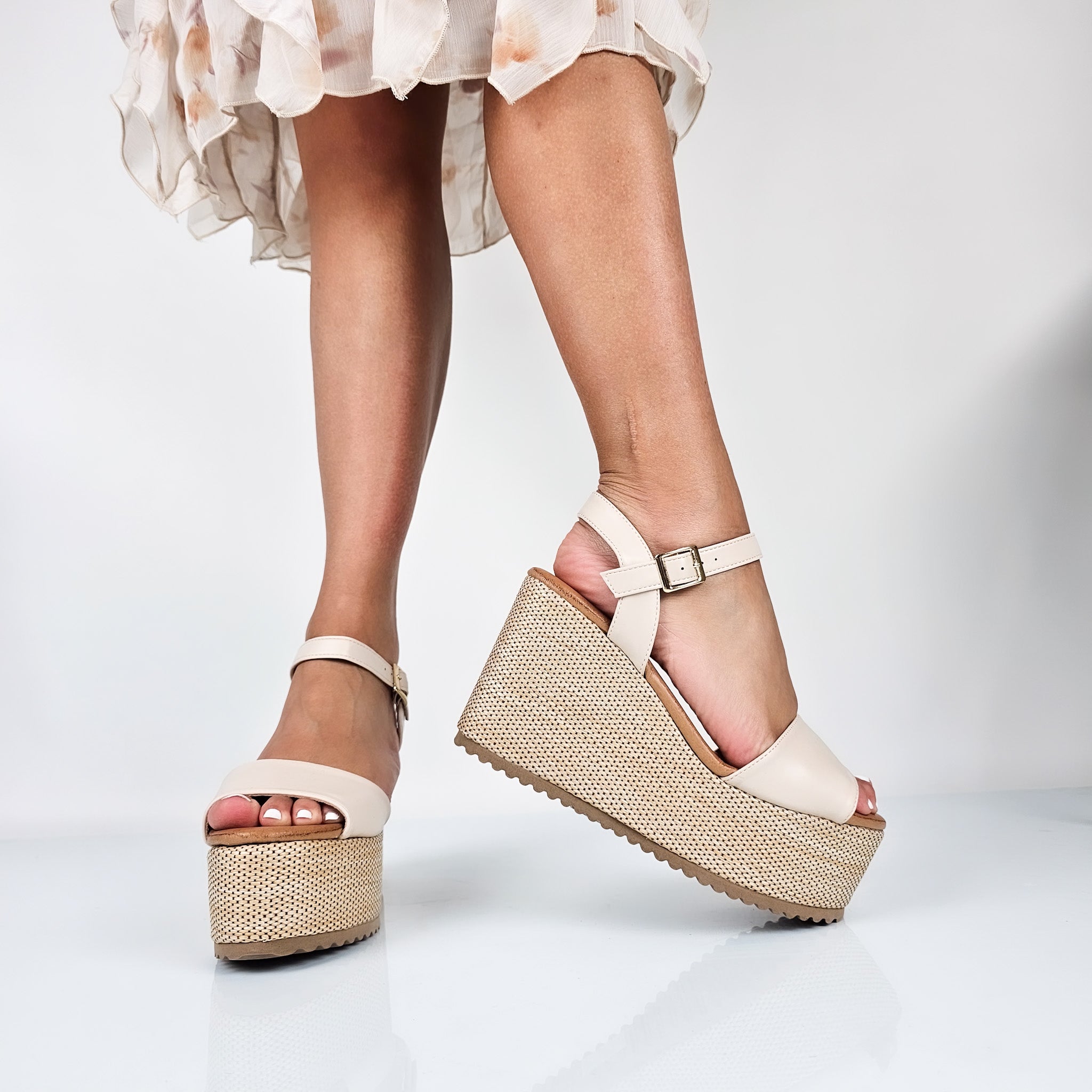 Alena - Sandali Donna Con Zeppa