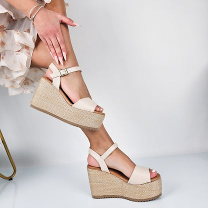 Alena - Sandali Donna Con Zeppa