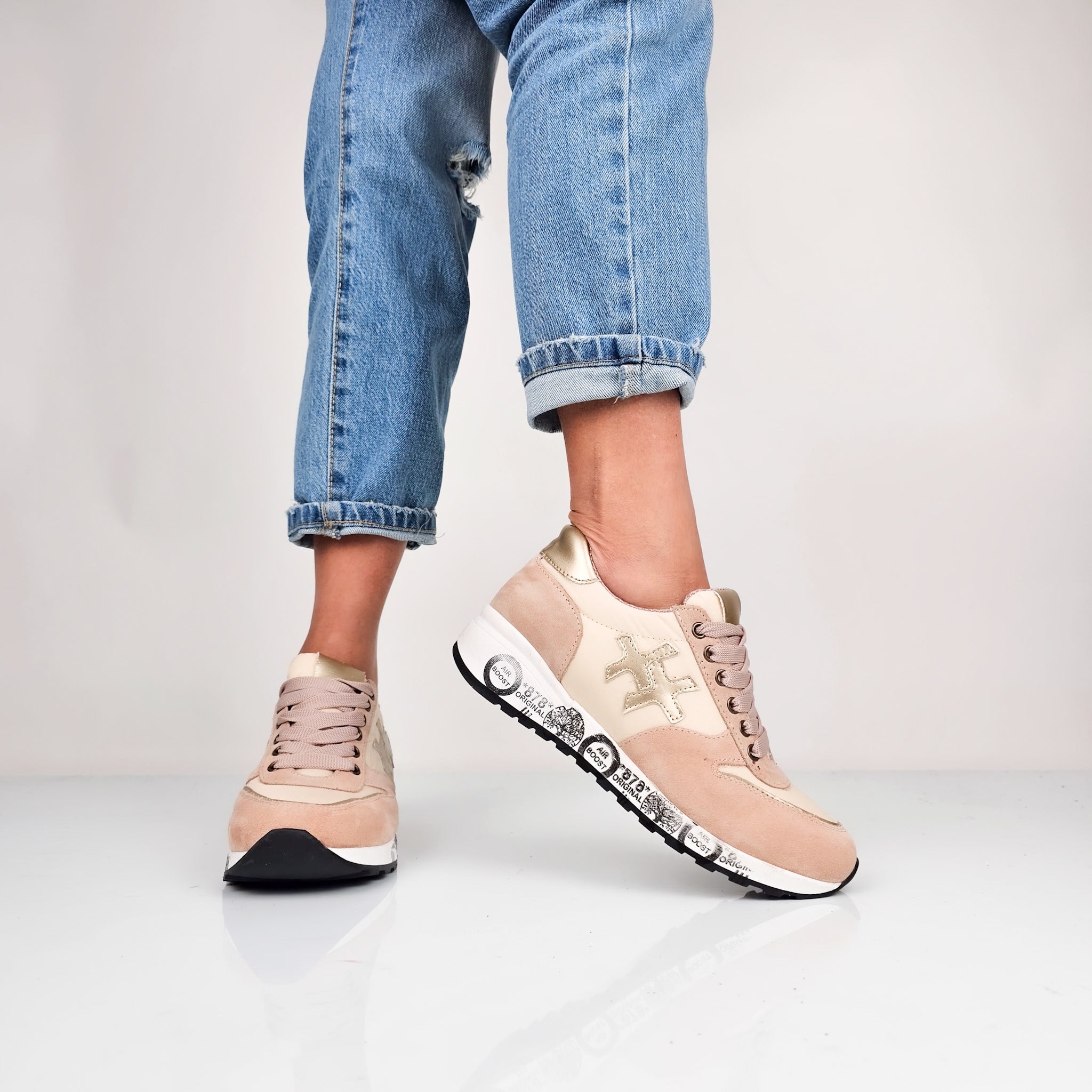 Seraphine - Sneakers Donna Vera Pelle Made In Italy
