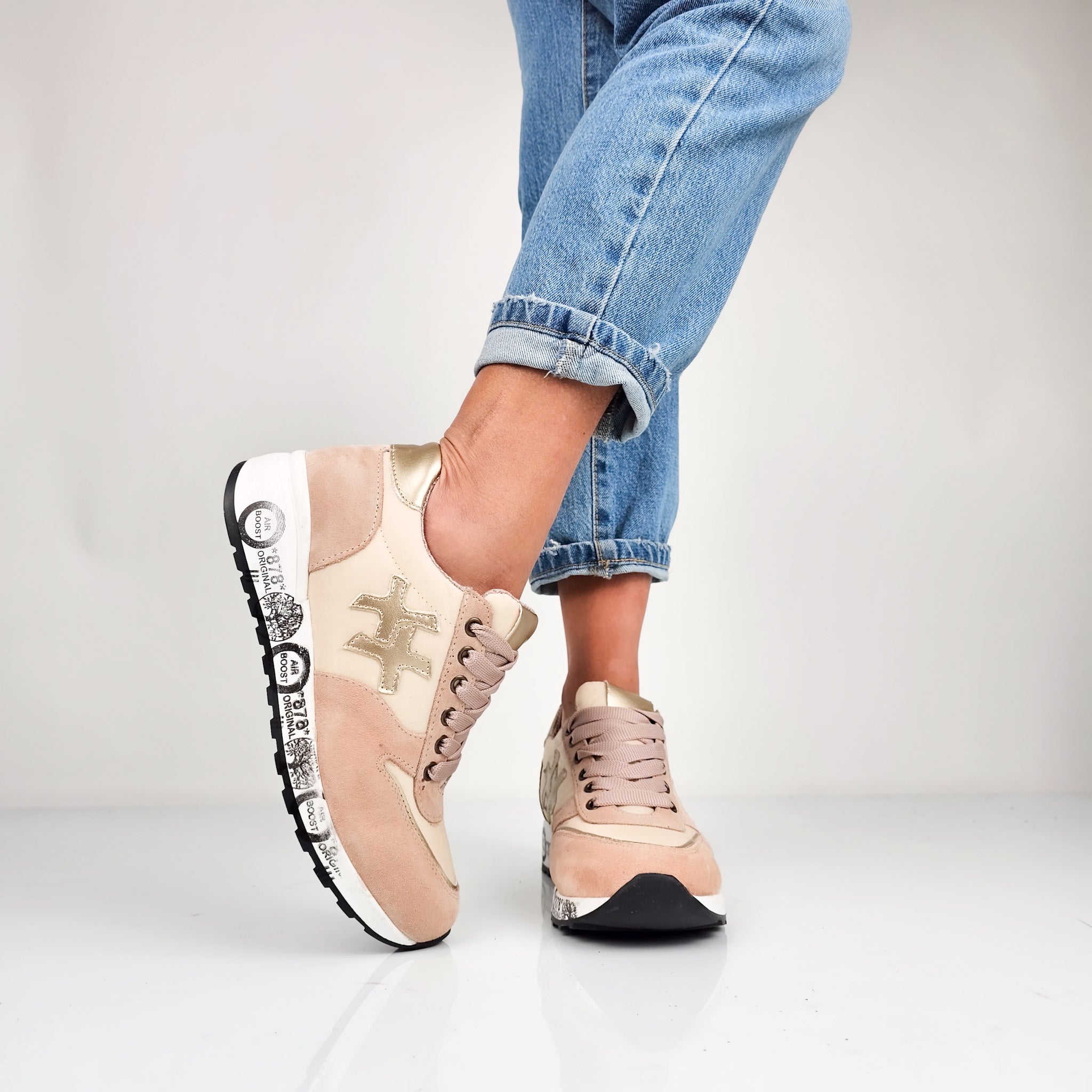 Seraphine - Sneakers Donna Vera Pelle Made In Italy