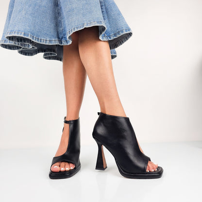 Mirian - Stivaletti Open Toe Asimmetrici