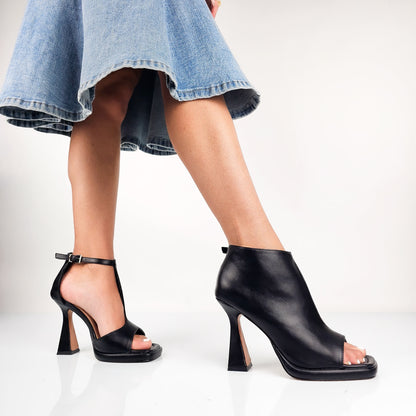 Mirian - Stivaletti Open Toe Asimmetrici