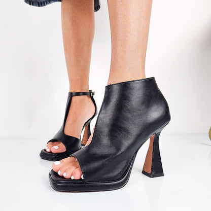 Mirian - Stivaletti Open Toe Asimmetrici