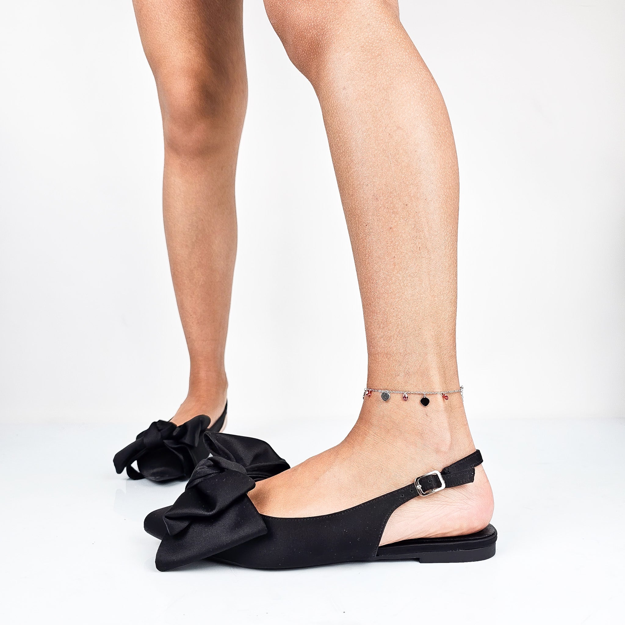 Kalifa - Ballerine Slingback Con Fiocco