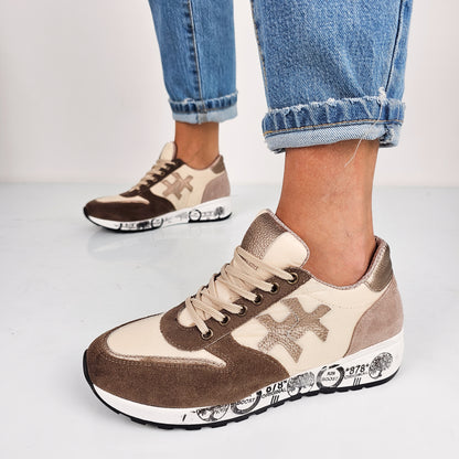 Seraphine - Sneakers Donna Vera Pelle Made In Italy