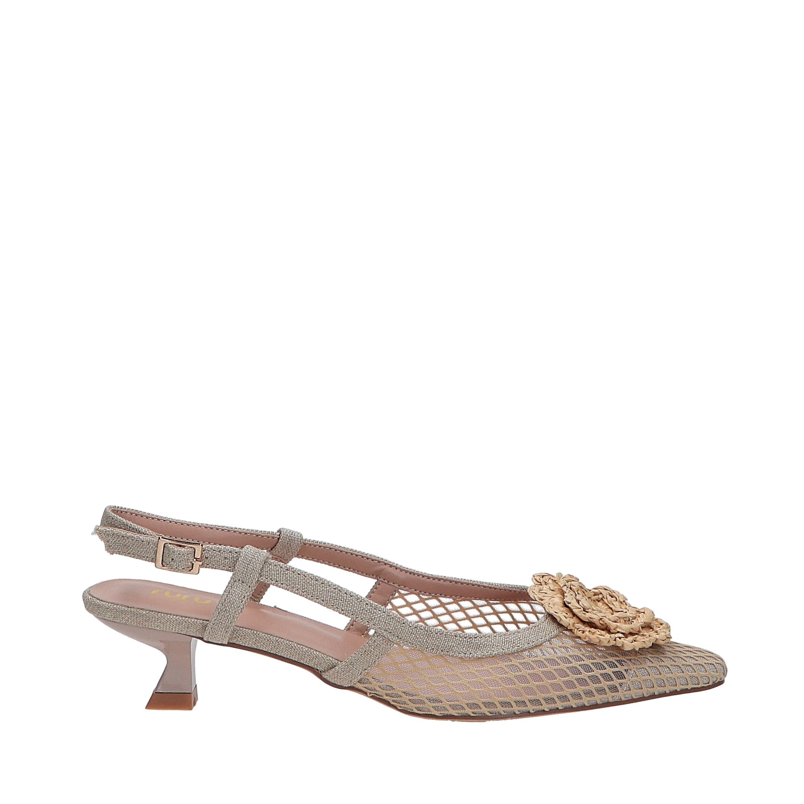 Vania - Decollette Slingback Rete