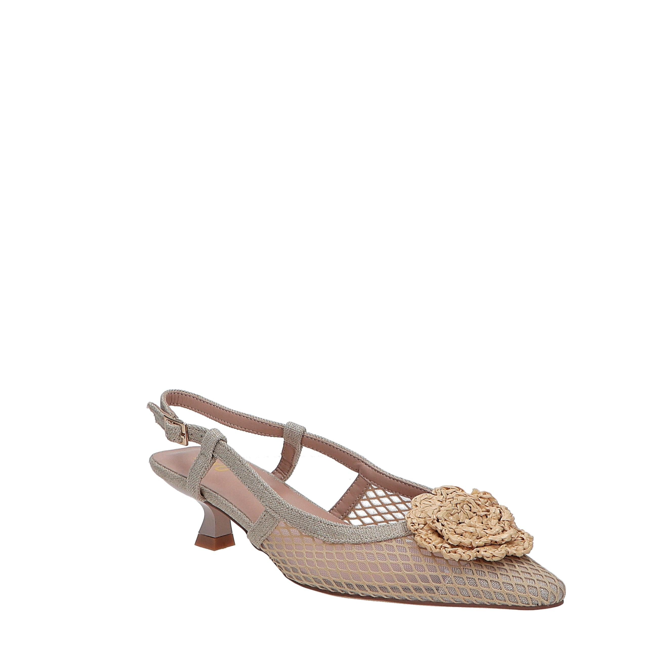 Vania - Decollette Slingback Rete