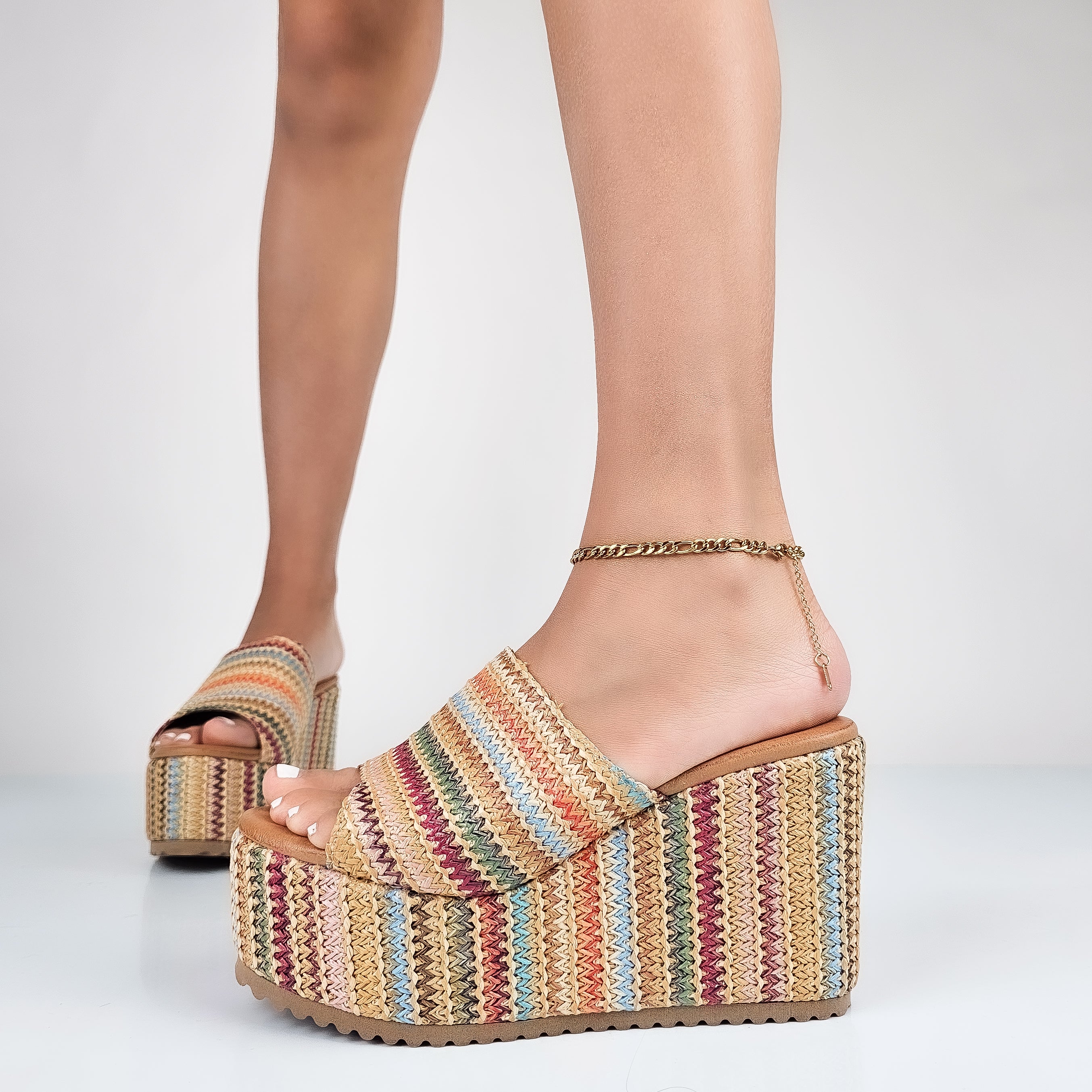 Selma - Ciabattoni Con Zeppa