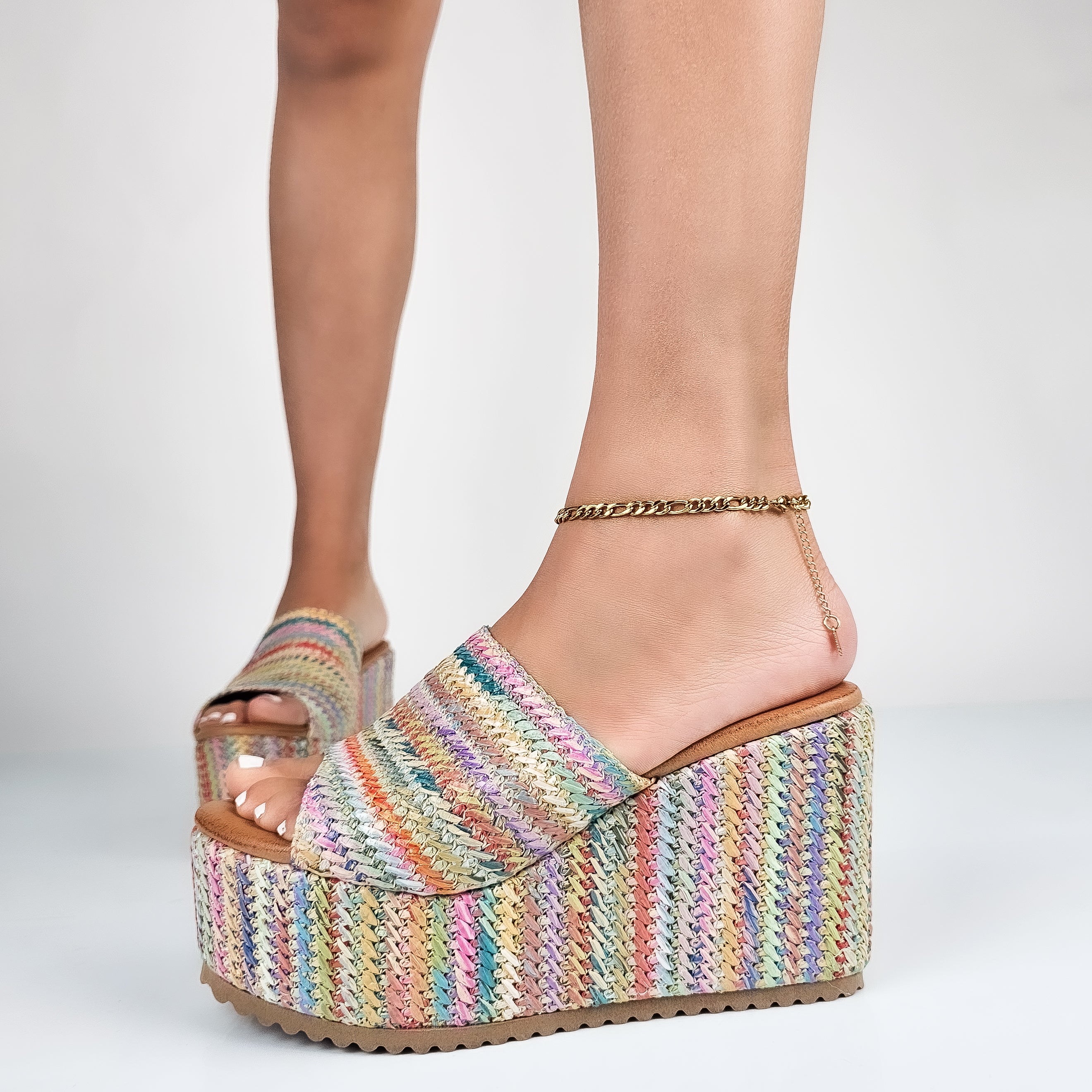 Selma - Ciabattoni Con Zeppa