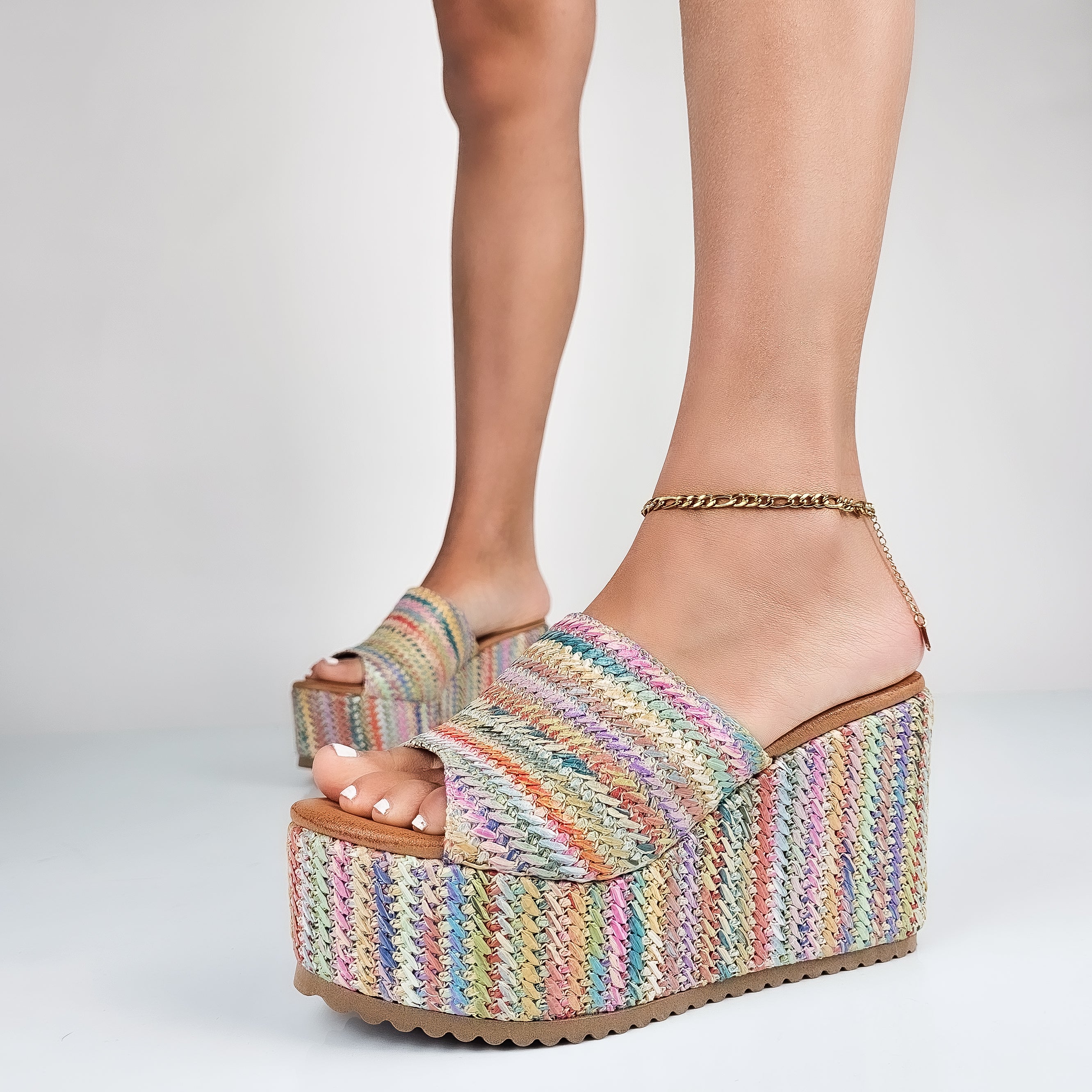 Selma - Ciabattoni Con Zeppa