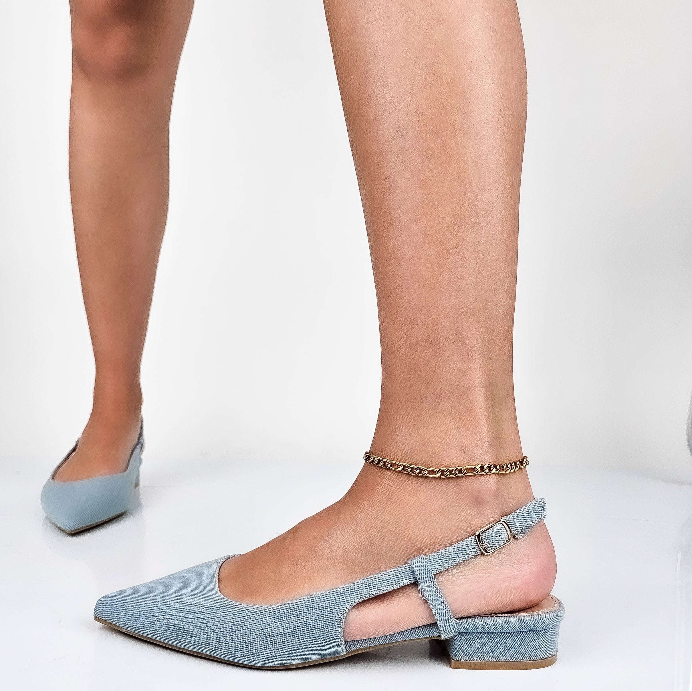 Madly - Ballerine Slingback Denim