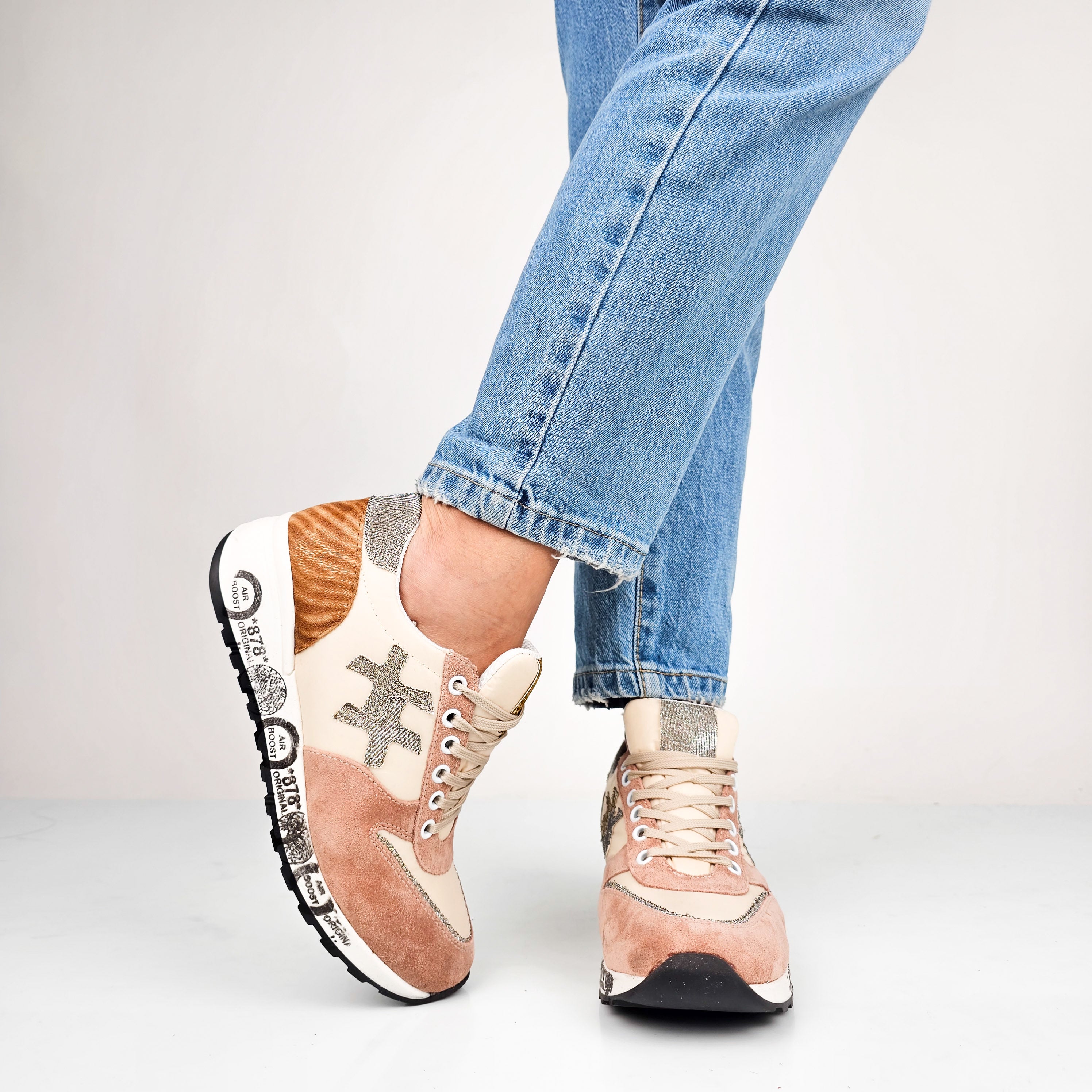 Seraphine - Sneakers Donna Vera Pelle Made In Italy