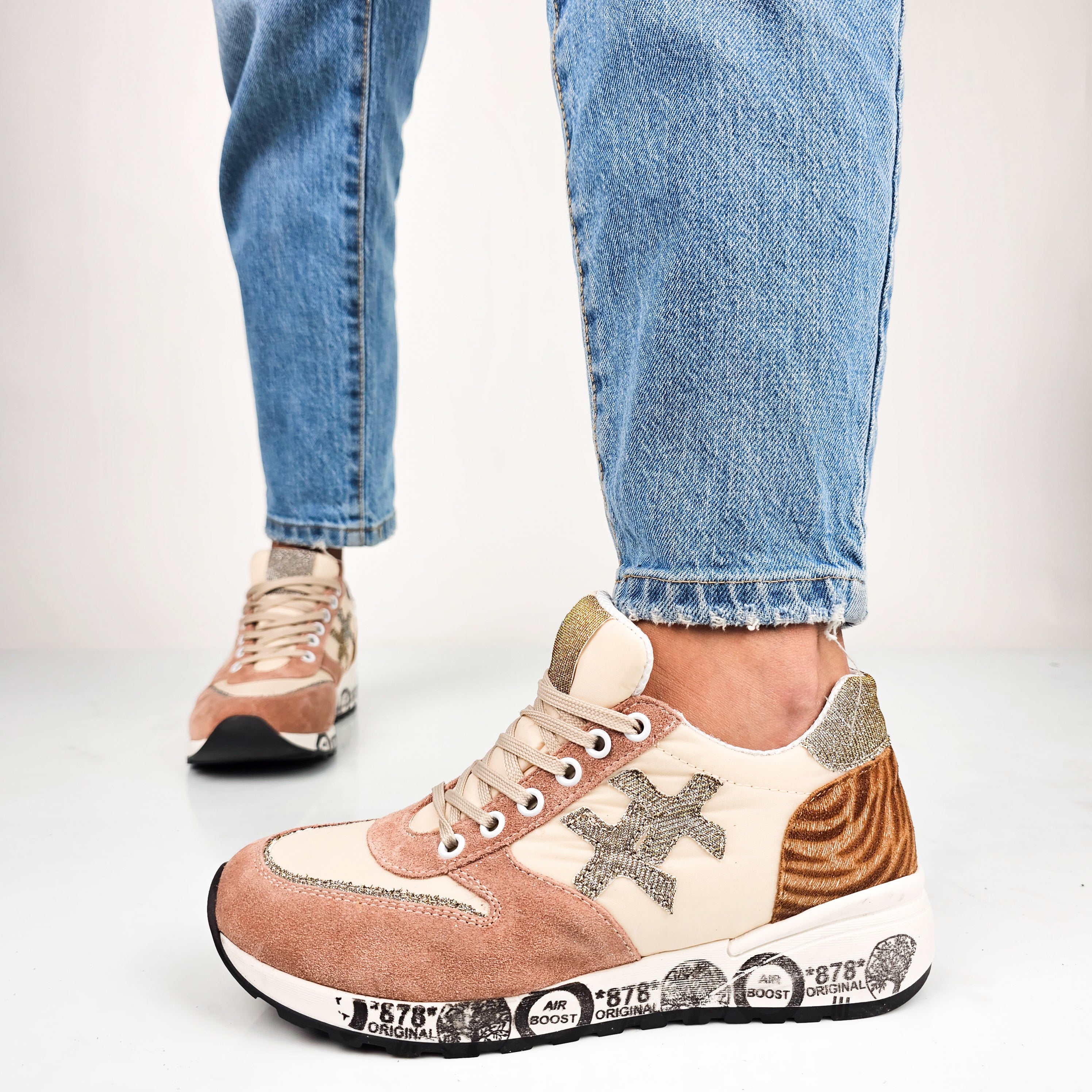 Seraphine - Sneakers Donna Vera Pelle Made In Italy