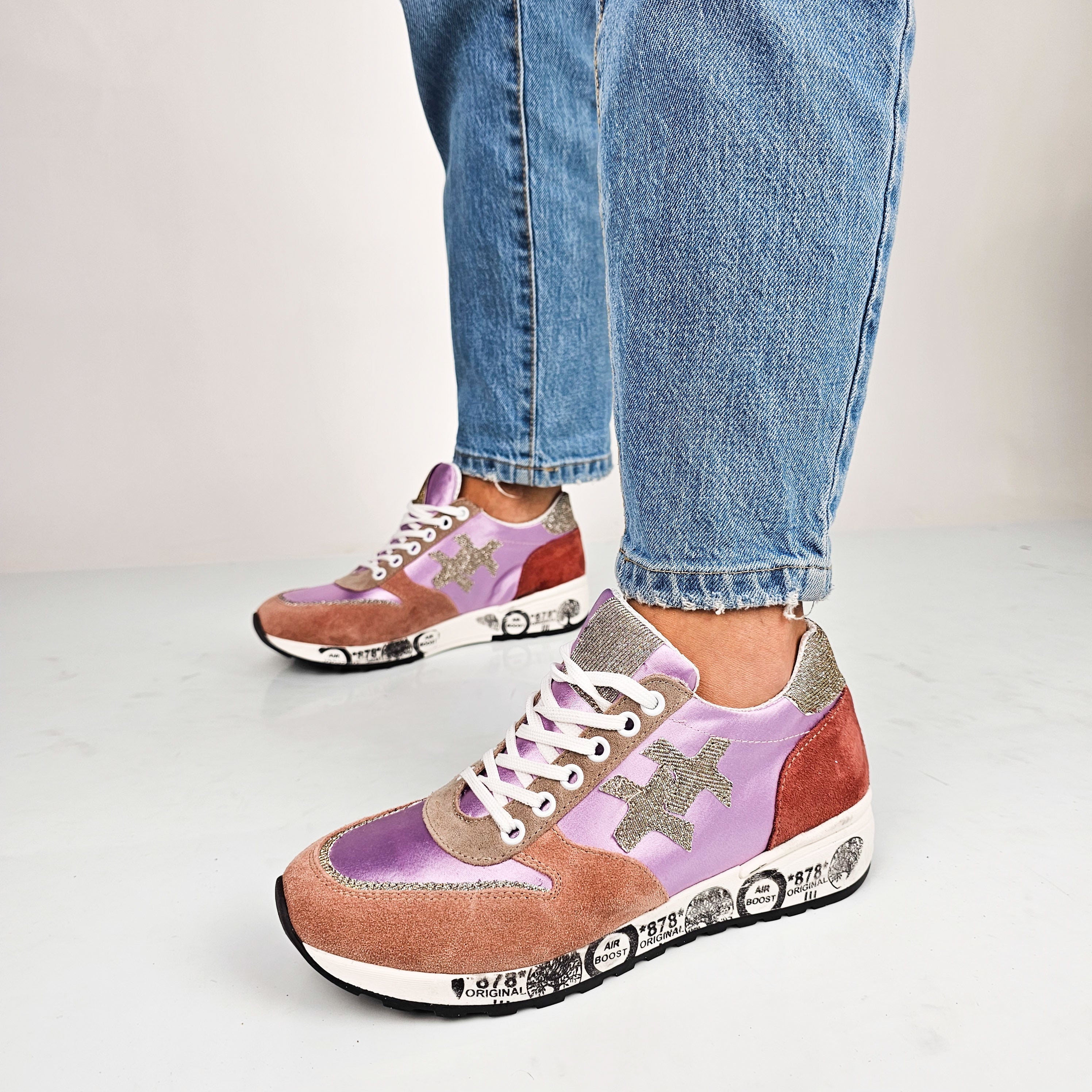 Seraphine - Sneakers Donna Vera Pelle Made In Italy
