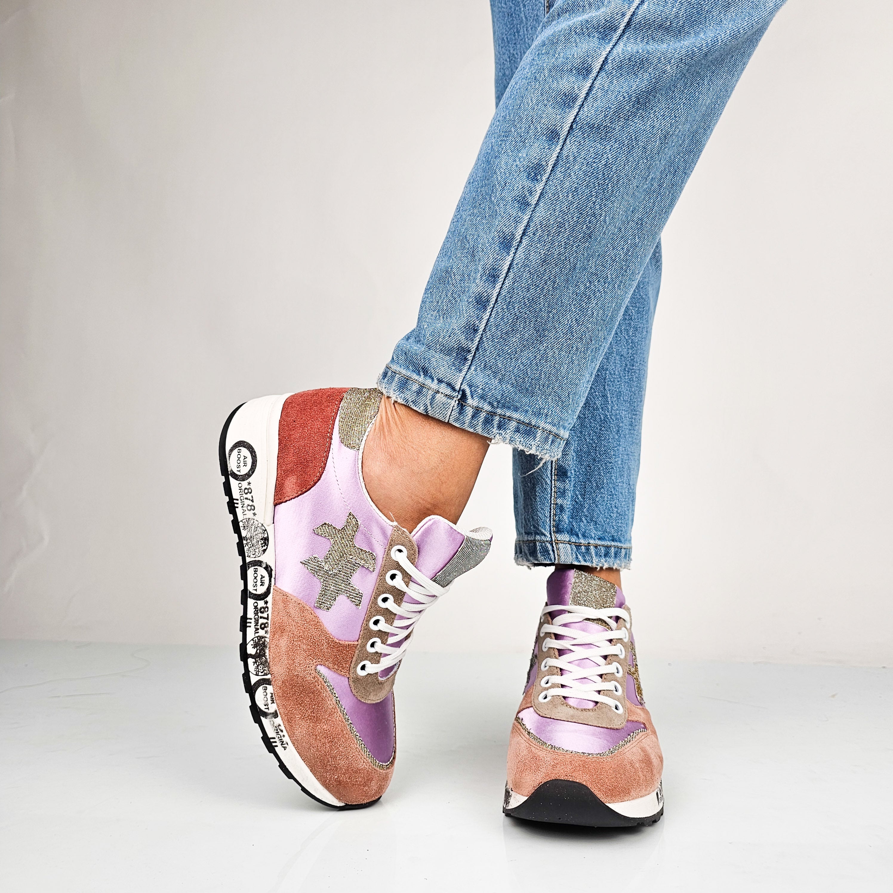 Seraphine - Sneakers Donna Vera Pelle Made In Italy