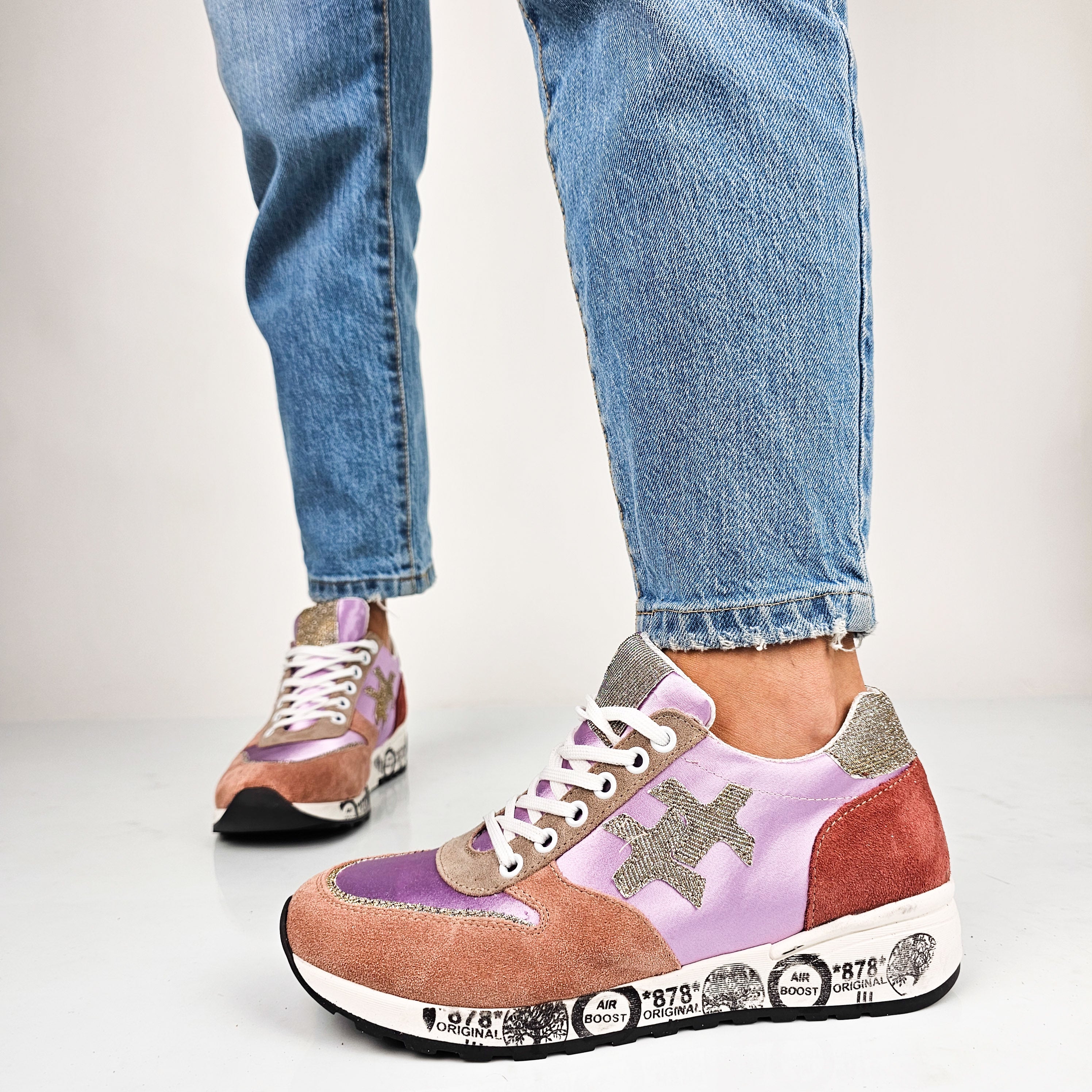 Seraphine - Sneakers Donna Vera Pelle Made In Italy