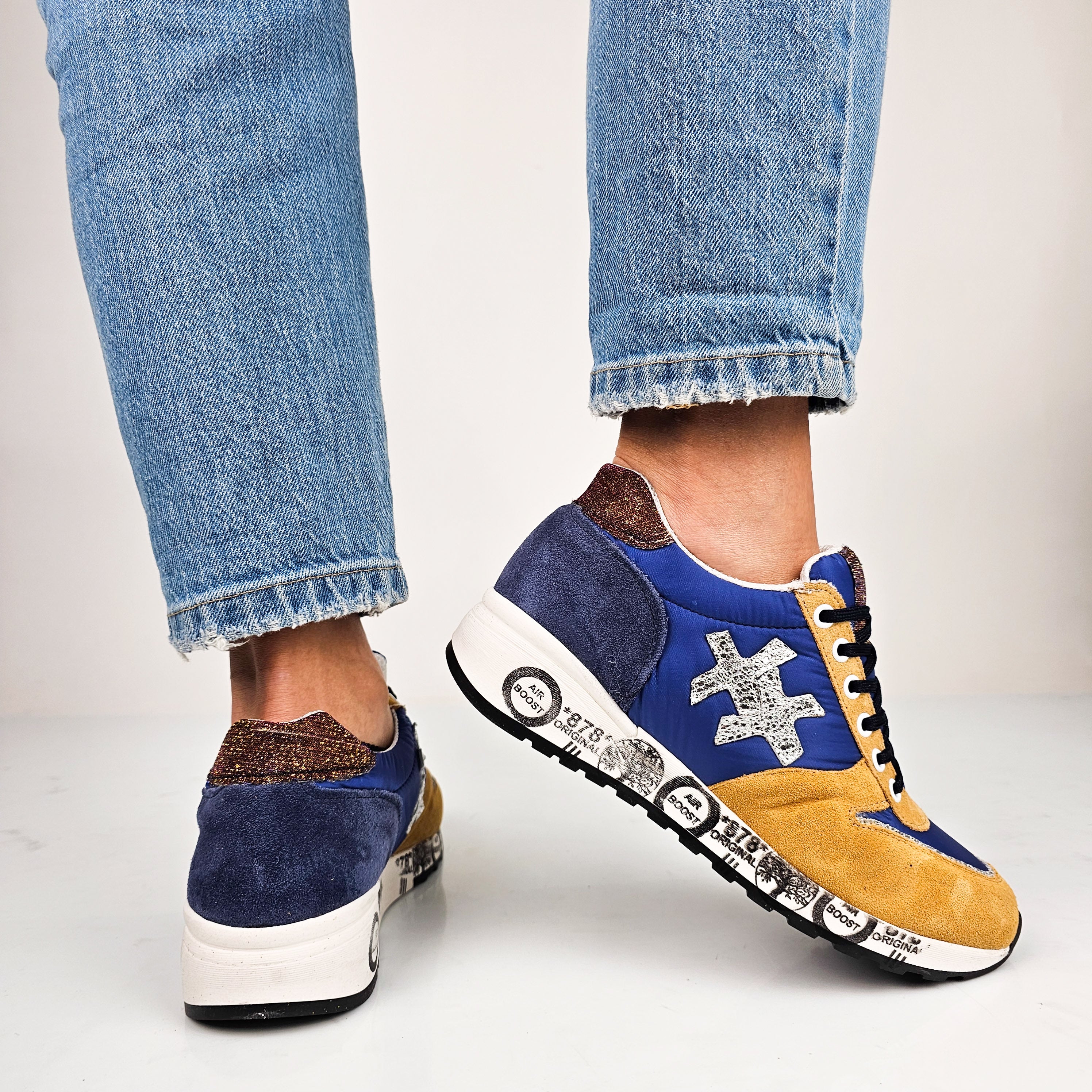 Seraphine - Sneakers Donna Vera Pelle Made In Italy