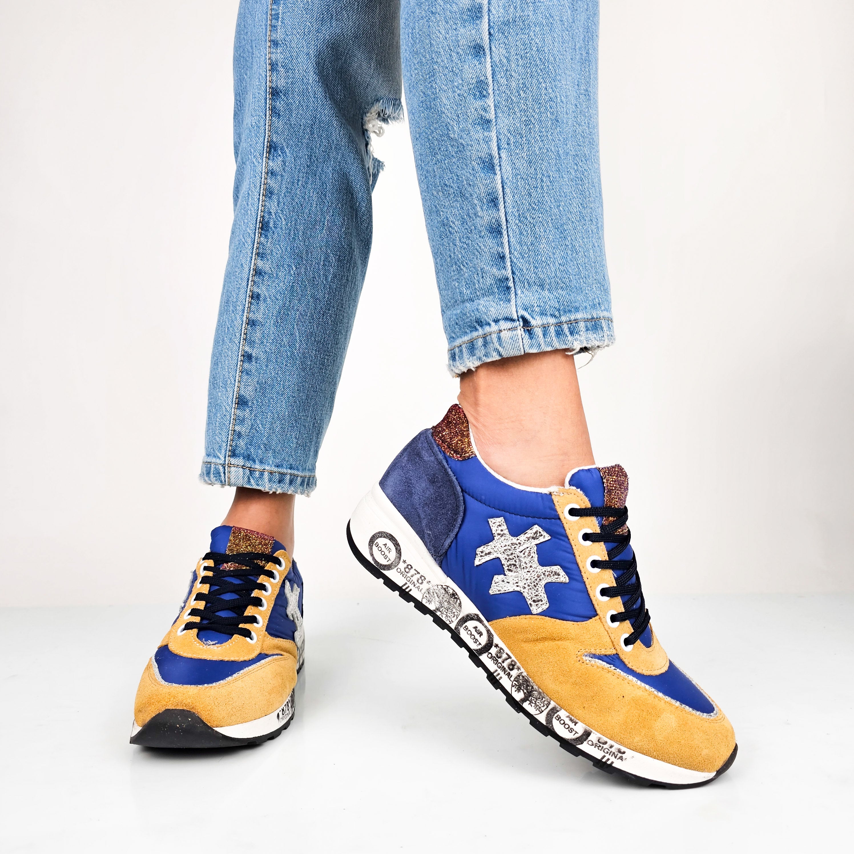 Seraphine - Sneakers Donna Vera Pelle Made In Italy