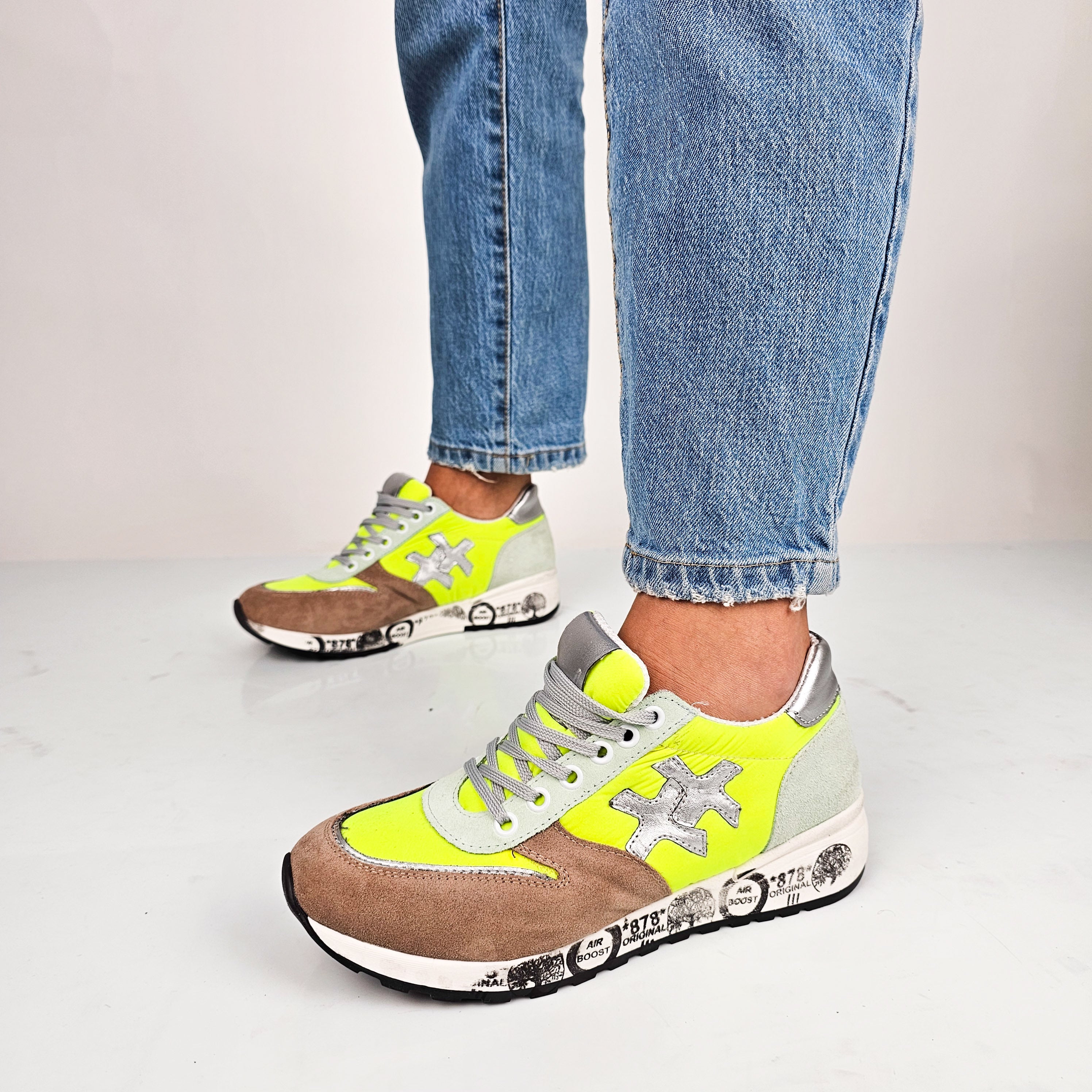Seraphine - Sneakers Donna Vera Pelle Made In Italy