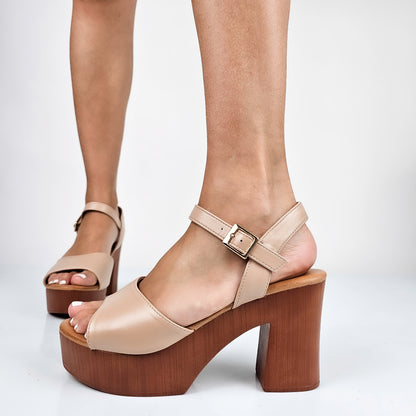 Dina - Sandali Con Plateau