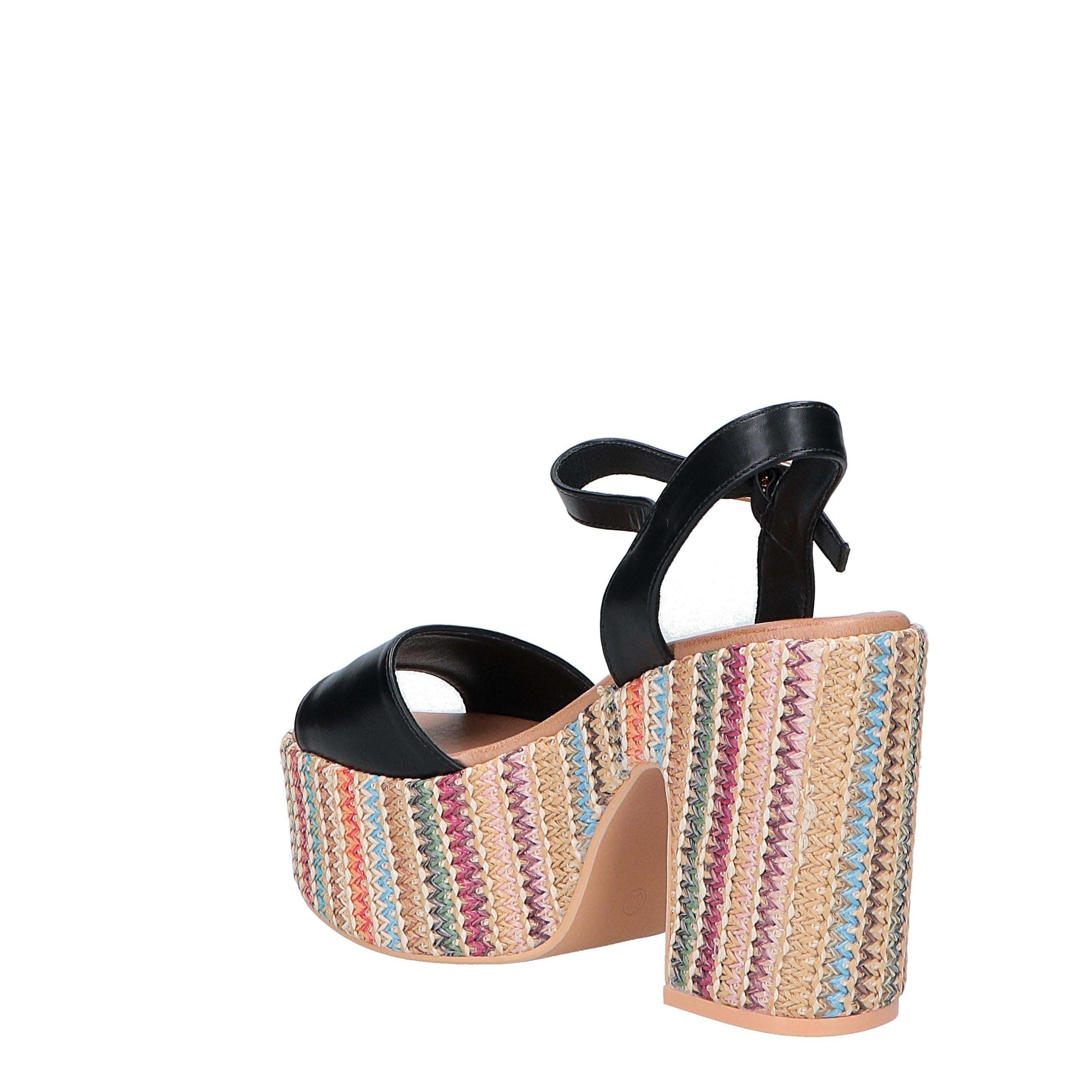 Cecy - Sandali Donna Con Plateau