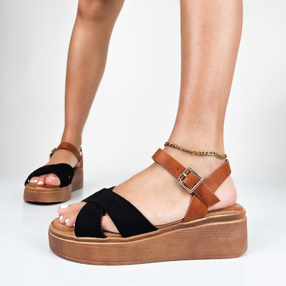 Solene - Sandali Con Zeppa
