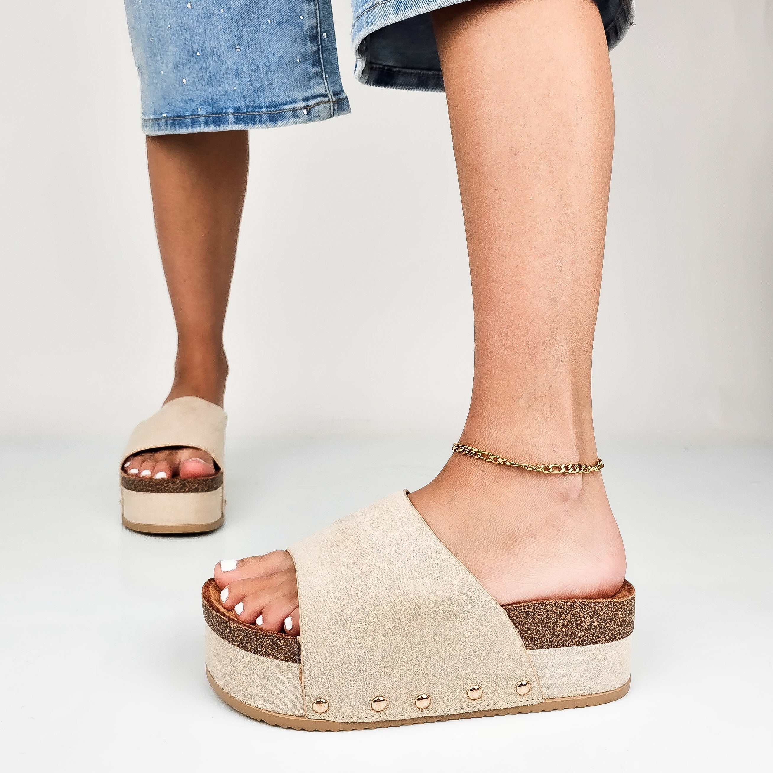 Evania - Ciabattoni Con Platform