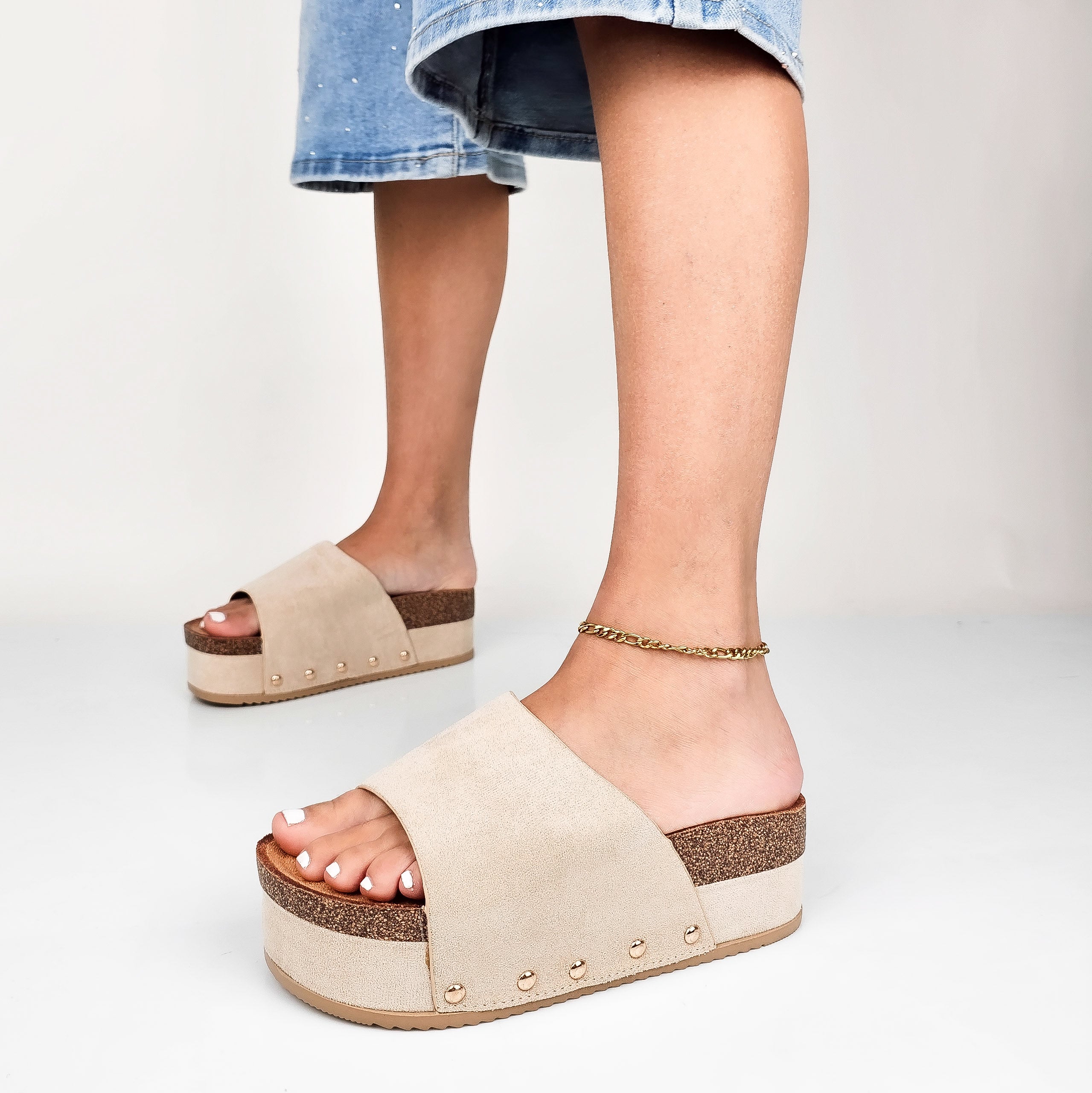 Evania - Ciabattoni Con Platform