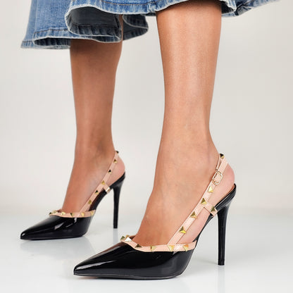 Anne - Decollette Slingback Tacco Fino