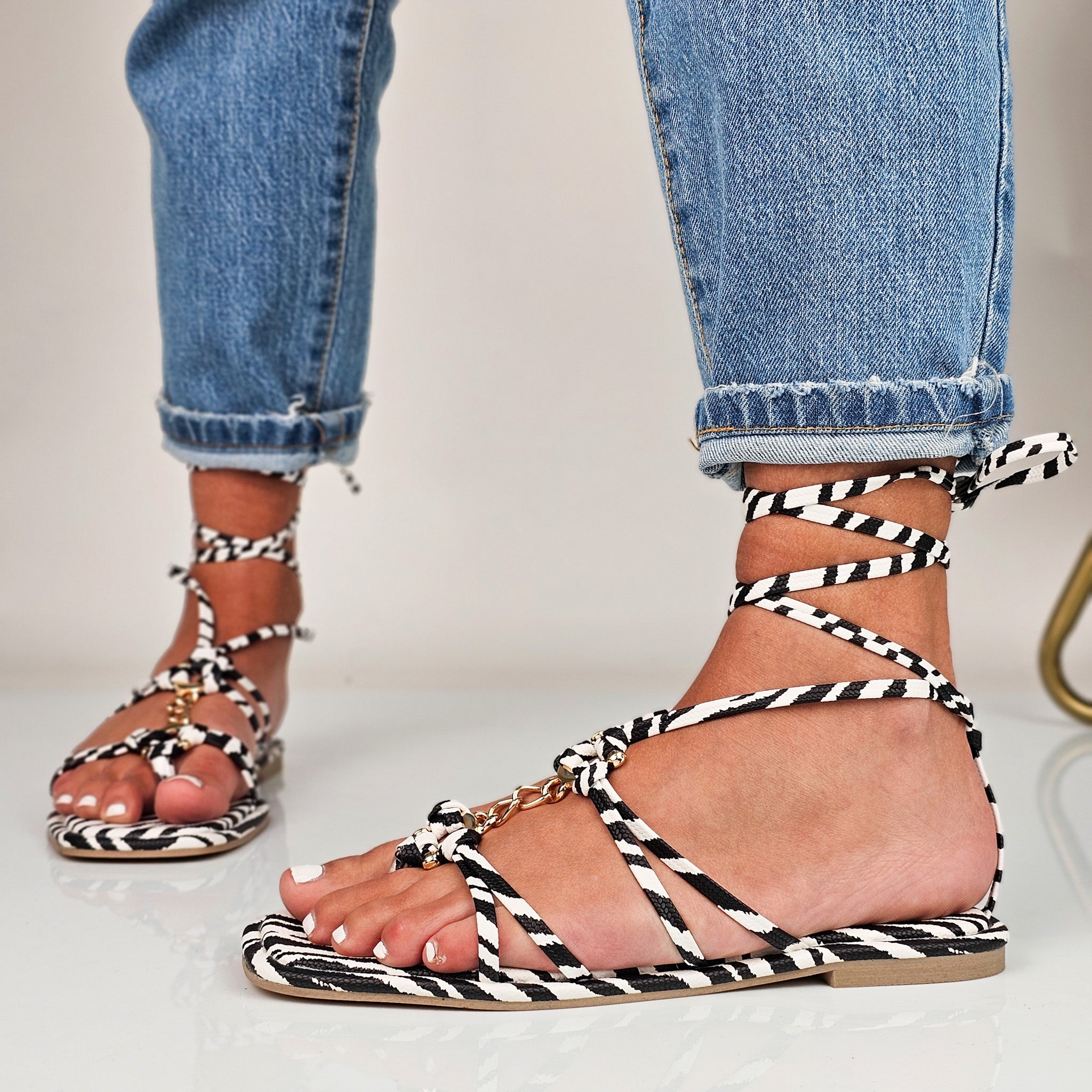 Gretas - Sandali Donna Flatform