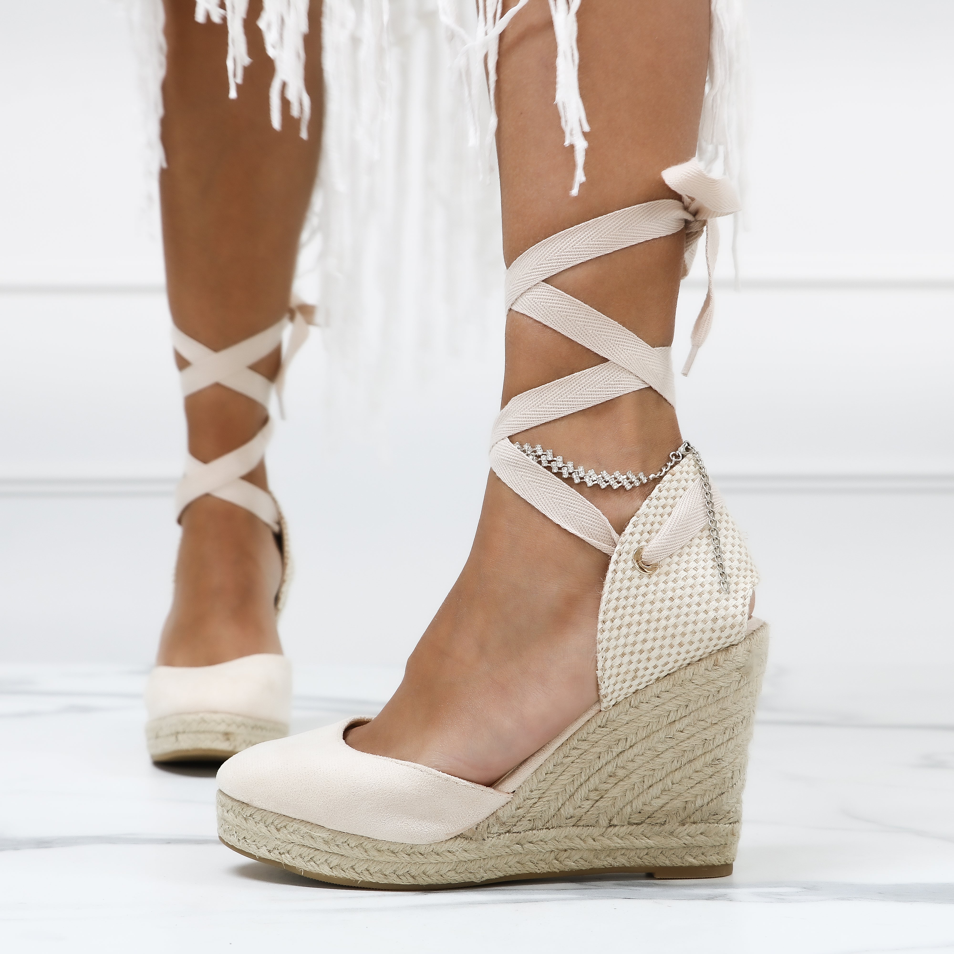 Lillian - Espadrillas Con Zeppa