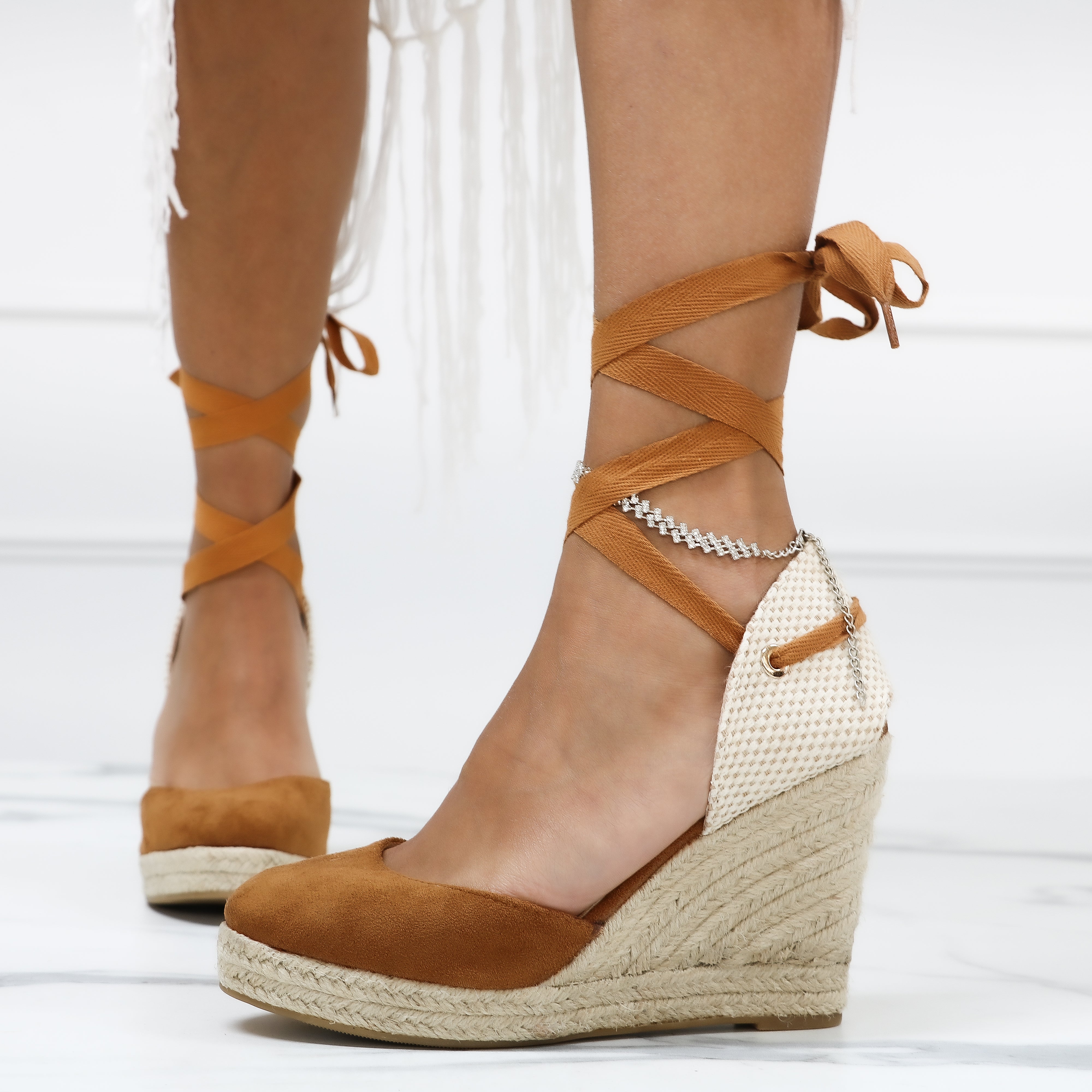 Lillian - Espadrillas Con Zeppa