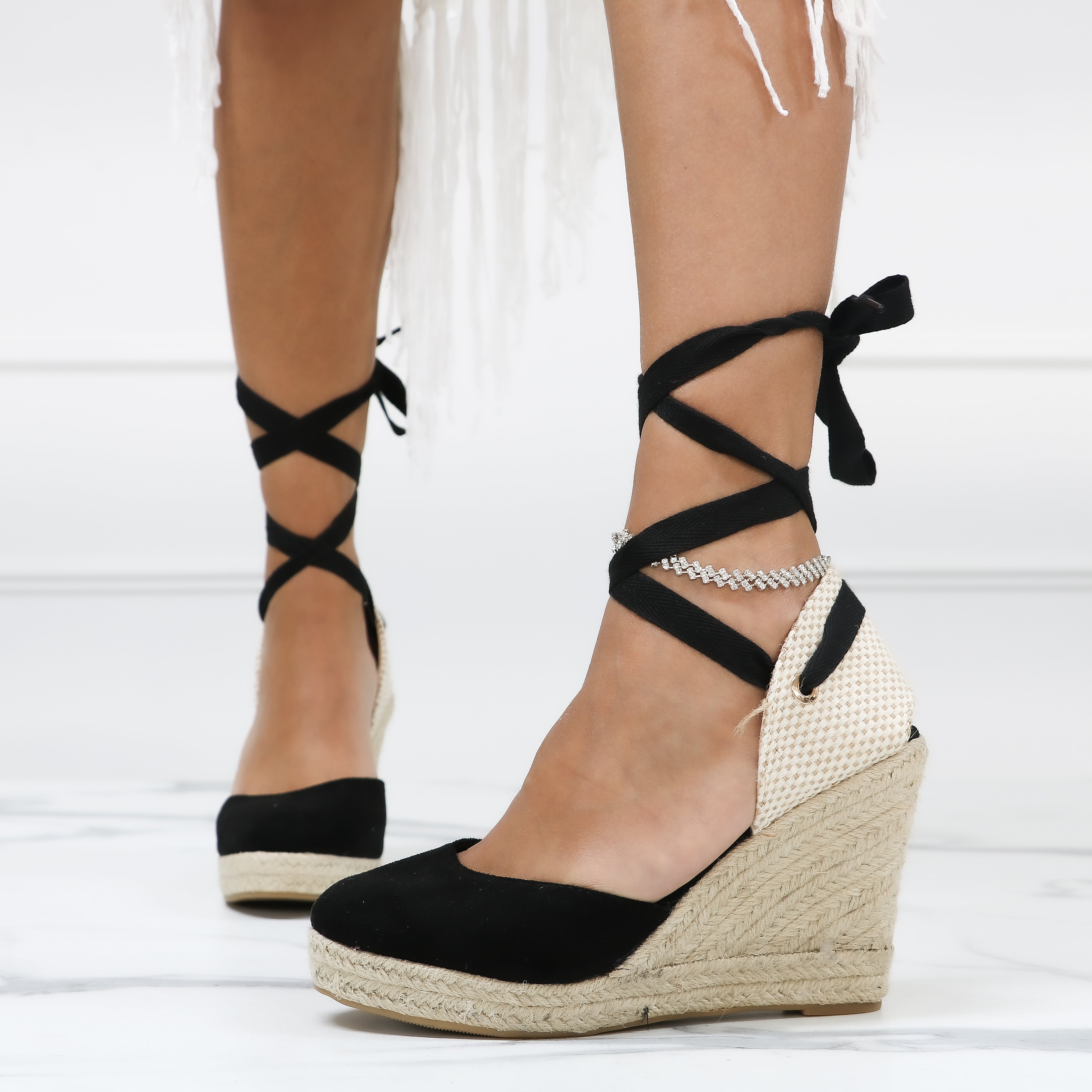 Lillian - Espadrillas Con Zeppa