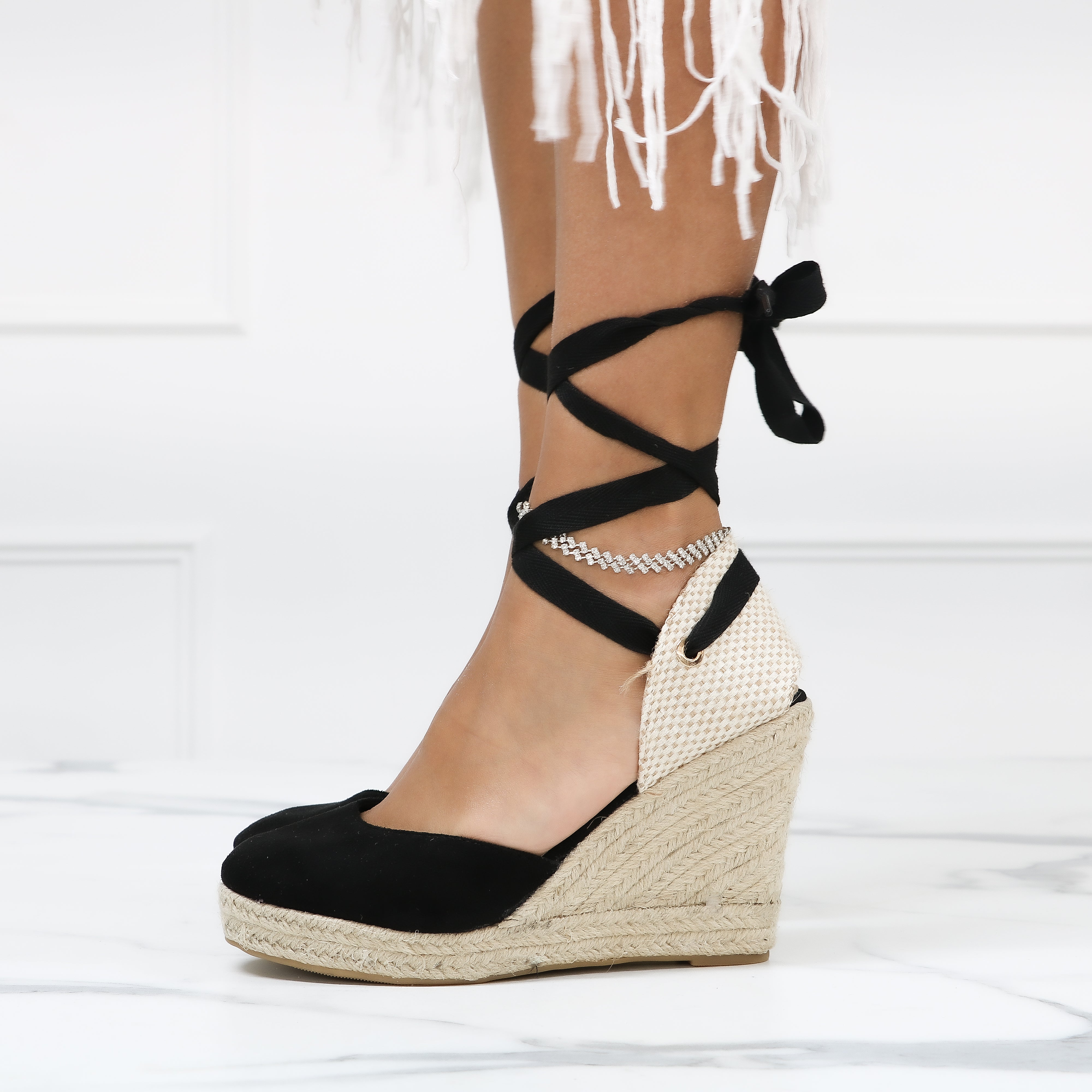 Lillian - Espadrillas Con Zeppa
