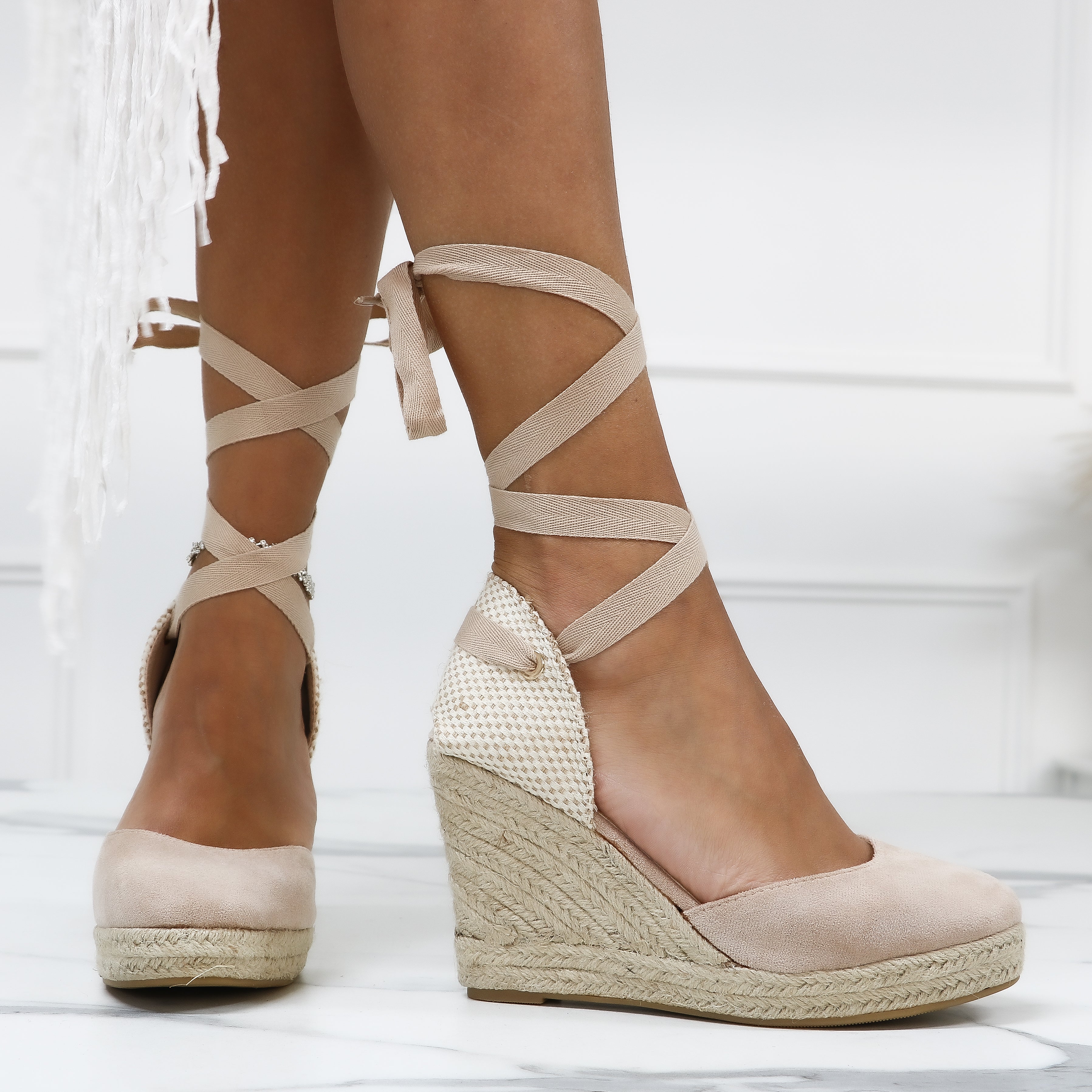 Lillian - Espadrillas Con Zeppa