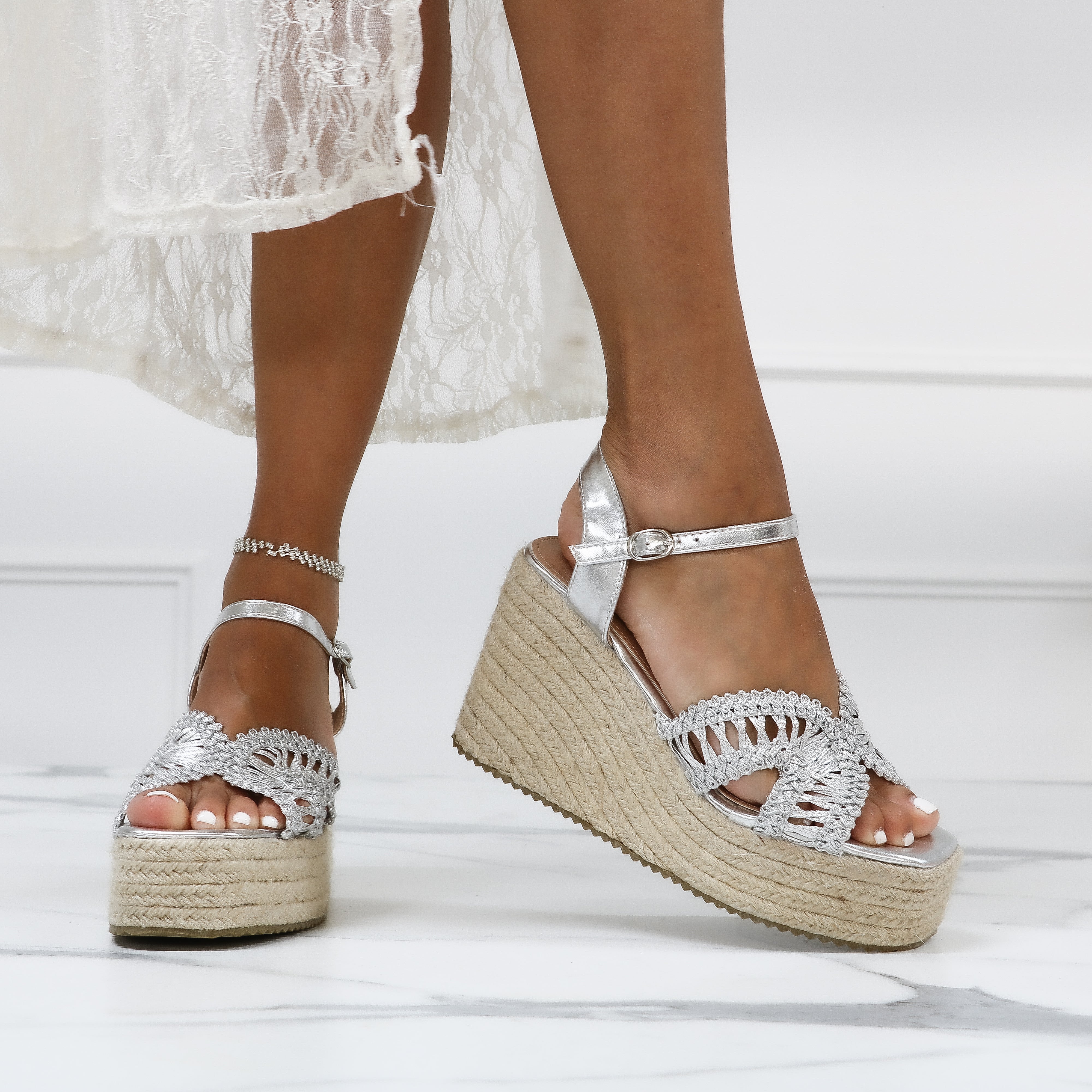 Riley - Sandali Con Zeppa