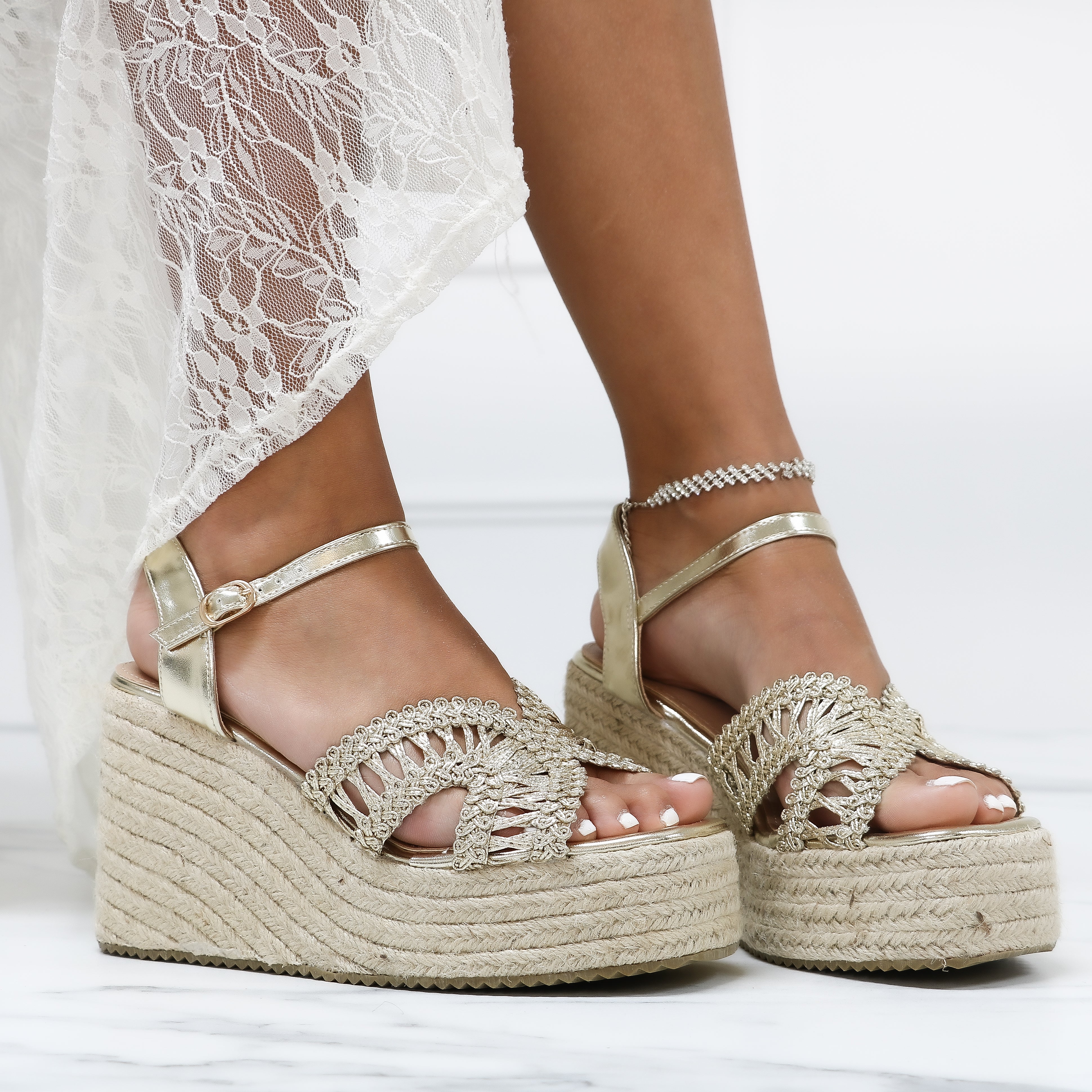 Riley - Sandali Con Zeppa