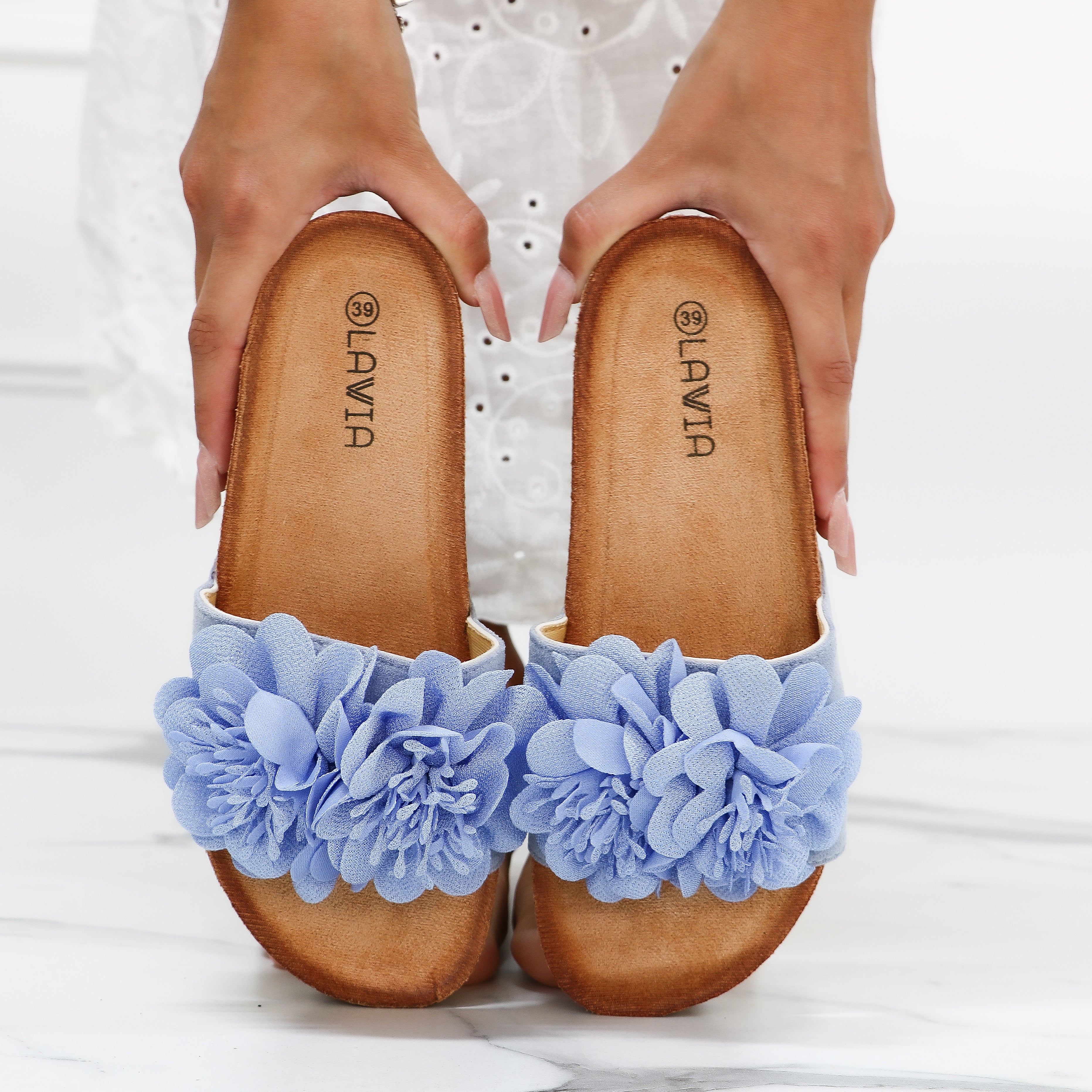 Flover - Ciabattine Donna Fiore