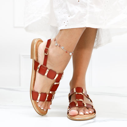 Paola - Sandali Donna Flatform